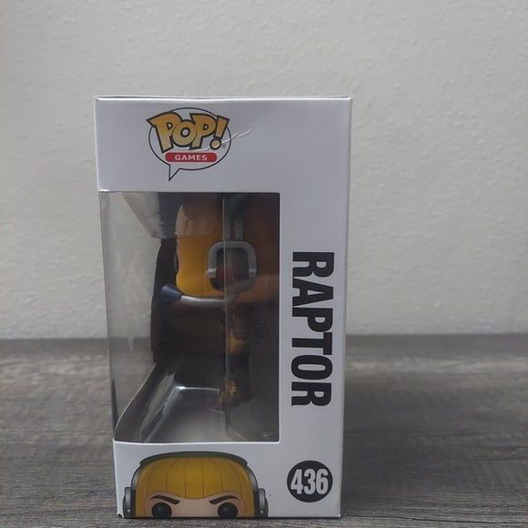 Funko Pop Games Fortnite Raptor Series 1 Vinyl Figure #436 New in Box - Picture 2 of 7
